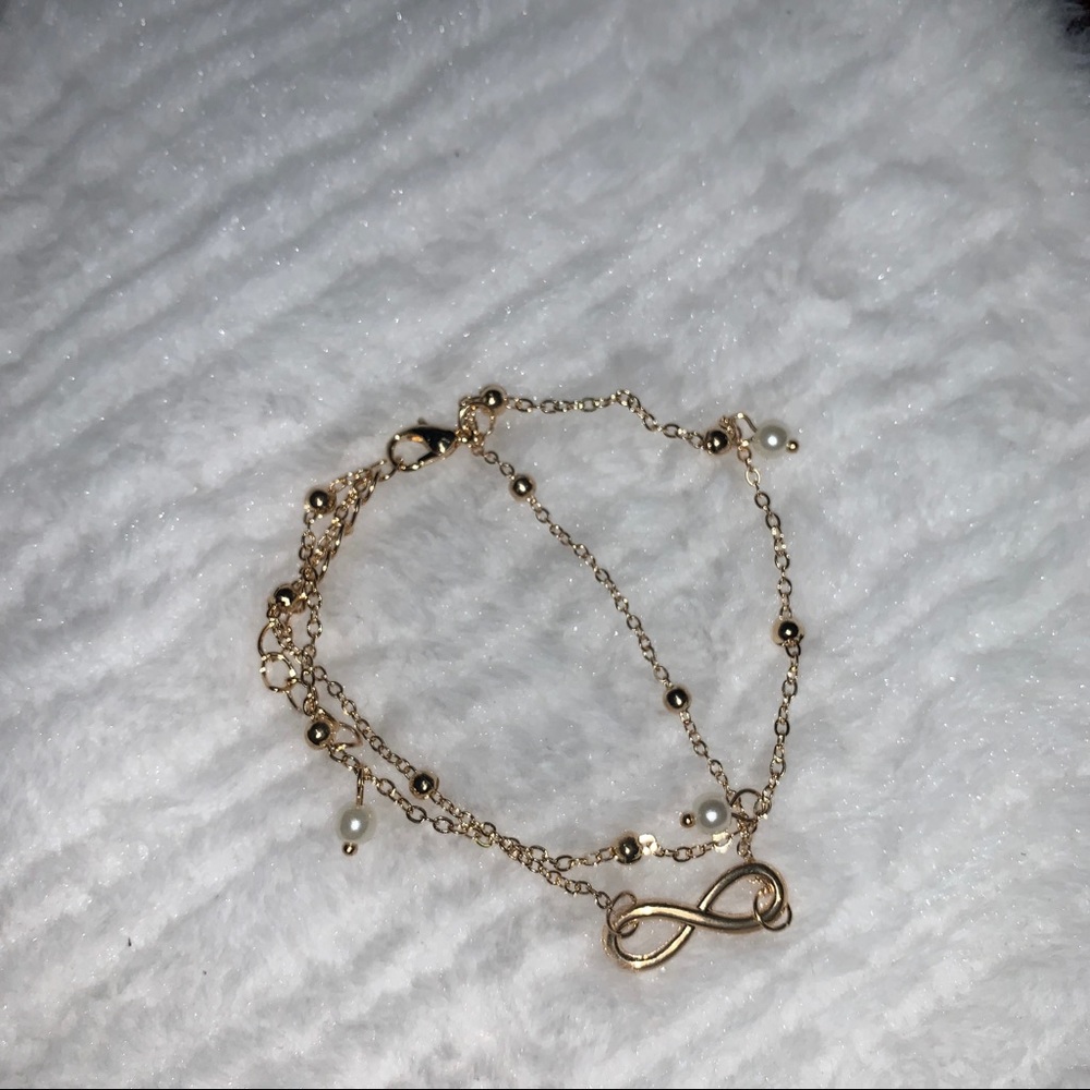 Infinity Layered Anklet